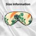 Buy Cartoon Turtle Back Tree Eye Mask - Unisex Adjustable Blackout Sleep Mask for Travel Yoga & Office Naps - Buy Online on GoSupps.com