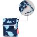 Damero 3 pcs Baby Wet Dry Cloth Diaper Bag - Reusable Travel Diaper Organiser (Whale) - Buy Online on GoSupps.com