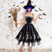 Shakven Halloween Dresses | Costume Outfits for Halloween | Halloween Mardi Gras Carnival Dress for Girls M With 1-1012 - Buy Online on GoSupps.com