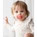 Nip Schnuller My Butterfly - Eco-Friendly Silicone Pacifier Size 3 (16-32 Months) - Lightweight Jaw-Friendly Red - International Shipping - Buy Online on GoSupps.com
