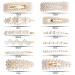 12pcs Pearl Hair Pins - Elegant Clips for Weddings Birthdays & Valentine's Day | International Shipping - Buy Online on GoSupps.com