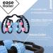 Ease Zone Muscle Massage Roller - Anti-Cellulite Self-Massage Device for Legs Thighs Calves Neck & Arms - Trigger Point & Fascia Relief - Buy Online on GoSupps.com