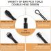 Qesaw Ear Pick Upgrade 7 Pcs Ear Wax Removal Kit with Storage Box - Ear Cleansing Tool Set for Gentle Ear Care - Buy Online on GoSupps.com