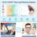 OCCI CHIARI Blue Light Blocking Reading Glasses for Men - A-Black 1.5x Computer Readers | Protect Your Eyes and Enhance Vision - Buy Online on GoSupps.com