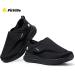 FitVille Diabetic Shoes for Men X-Wide Slip-on - Black | Adjustable Walking Shoes for Elderly with Foot Pain Relief | Neuropathy Support - Buy Online on GoSupps.com