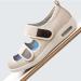 MisFun Men's Diabetic Shoes: Double Insole, Lightweight & Adjustable - Dark Grey - Size 12 - Buy Online on GoSupps.com