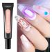 Nail Polish Gel Stereo Adhesive Nail Polish Gel - Long-Lasting Healthy Resin Nail Gel Polish Easy to Apply for at Home Highly Pigmented Nail Polish Gel for Lover Girl Mother 05 - Buy Online on GoSupps.com