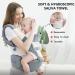 Bellababy 6-in-1 Multifunction Baby Carrier with Hip Seat - Ergonomic M Position, Adjustable Size - Blue, Ideal for 3-36 Month Babies - Perfect for Shopping & Travel - Buy Online on GoSupps.com
