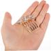 DOITOOL small willow leaves hair girl small bridal hair comb Miss Japanese and Korean wedding bridal hair comb headpiece for bride gold headpiece hair accessories Clip - Buy Online on GoSupps.com