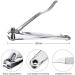 Stainless Steel Heavy Duty Nail Clipper for Men and Women - Precision Toe and Finger Nail Cutter - Buy Online on GoSupps.com