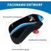 QBK 3/4 Orthopedic Insoles for Plantar Fasciitis | Pain Relief for Heel Spur & Achilles Tendon | Men & Women Sizes 39-42 - Buy Online on GoSupps.com
