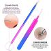 Pimple Popper Tool 7PCs Spot Popper Comedone Blackhead Remover Kits with Curved Tweezers and Pimple Popper Spot Remover for Facial Skin 7 Count (Pack of 1) - Buy Online on GoSupps.com