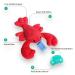 Plush Lobster Pacifier Holder - Soothie Snuggle Pacifier with Stuffed Animal - Silicone Pacifier for Newborn Baby (0+ Months) - Buy Online on GoSupps.com