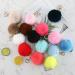 60 Piece Empty Travel Bottle Set with Keychain Holders - 30ml Refillable Bottles, Wristlet & PomPoms Keychains - Multiple Styles - Buy Online on GoSupps.com