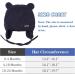 XIAOHAWANG Baby Earflap Beanie Hat - Cute Bear Knit Beanie for Infant Toddler - Navy Blue - 18 months to 3 years - Buy Online on GoSupps.com