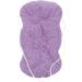 Konjac Facial Sponge Cleaner Sponge Made of Vegetable Fiber Clay Sponges for Normal Sensitive Skin Dirty Peeling Bathroom Sponge Dry Condition Long Wave (Lavender Violet) - Buy Online on GoSupps.com