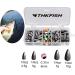 THKFISH Fishing Weights Sinkers Beads Bullet Carolina Texas Rig Kit 64pcs/219pcs - Buy Online on GoSupps.com
