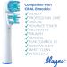 Replacement Brush Heads for Oral B - Double Clean Design Pack of 20 - Compatible with Pro 7000 1000 8000 9000 1500 5000 Kids & Vitality - Buy Online on GoSupps.com