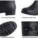 Evshine Women's Mid Calf Rain Boots - Waterproof Garden Shoes - Size 8 (Matte Black) - Buy Online on GoSupps.com