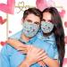 ZQP 50PCS Valentine Theme Printed Disposable_Face_Masks for Adult 3-ply Face Protection Covering with Elastic Earloop and Nose Clip for Outdoor Comfortable & High Filtration &Ventilation - Buy Online on GoSupps.com