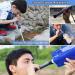 Lixada Outdoor Water Filter System - Ultrafilter Straw for Camping Travel Hiking & Fishing | Emergency Survival Gear - Army Green - Buy Online on GoSupps.com