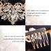 Didder Crystal Princess Crown Wedding Tiara - Gold for Women - Buy Online on GoSupps.com