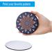20 Pcs 3.5 Inch MDF White Round Coasters for Crafts - Sublimation Blanks Drink Coasters - Buy Online on GoSupps.com
