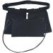 BNRendles Mastectomy Drain Pouches with Shower Pockets, Quick Dry Stretchy for Post Surgery JP Drains Management, Breast Reconstruction/Explant/Tummy Tuck, Black Dwaist+showerbag Black-dwaist+showerbag