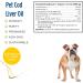 Nordic Naturals Pet Cod Liver Oil for Medium & Large Dogs - 8 fl oz (237 ml) - Buy Online on GoSupps.com