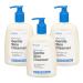 MAJOR Gentle Skin Cleanser for All Skin Types - Non-Irritating, Mild Formula - Cleanses and Softens - Fragrance-Free - 16 Fl Oz (3 Pack)