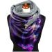 Shop Cozy E3 Purple Winter Scarf & Button Hat for Teens & Women - Oversized Soft Wrap Cape - Buy Online on GoSupps.com
