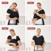 Momcozy Baby Sling Wrap for Newborn up to 50 lbs - Adjustable, Easy-to-Wear Carrier for Adults - Ergonomic Front/Back Carry - Black - Buy Online on GoSupps.com