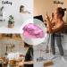 Satin Bonnet for Black Women | Elastic Wide Band Hair Cap for Curly Hair | Night Sleeping Gift for Birthday, Christmas, Valentine's Day - Buy Online on GoSupps.com