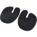 Premium Leather Flip Flops with Self-Adhesive Forefoot Pad - Prevent Skin Abrasion & Enhance Comfort (Black) | International Shipping Available - Buy Online on GoSupps.com