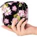 Lotus Flower Sanitary Napkin Storage Bag | Menstrual Cup Pouch | Portable Period Kit Bag - Pink, Color 12 - Buy Online on GoSupps.com