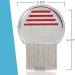 Meticulice Gotcha! Terminator Head Lice & Nit Comb - Effective Stainless Steel Solution for Eliminating Lice & Nits Internationally - Buy Online on GoSupps.com