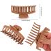 Vsiopy 6pcs 3.5 Inch Claw Clips for Thick & Thin Hair | Girls' & Women's Neutral Hair Accessories | Matte Square Hair Claws - Buy Online on GoSupps.com