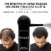 Hair Building Fibers 2-in-1 Kit - Thickening Fibers & Spray Applicator for Men & Women | Conceal Thinning Hair (Dark Brown - Buy Online on GoSupps.com