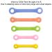 EazyHold Infant to Youth 5 Pack - Universal Adaptive Grip Assist Cuff | Best Assistive Tool for Kids | International Shipping Available - Buy Online on GoSupps.com