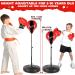 Kids Punching Bag Set with Gloves & Stand | Adjustable Height Boxing Bag for Boys and Girls 3-10 Years Old - Buy Online on GoSupps.com