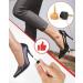 TRIZILLA 24 Pairs High Heel Replacement Tips & Repair Kit + Remove Pliers | 6 Sizes Caps in Black & Beige - Women's Shoe Accessories - Buy Online on GoSupps.com