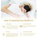 Luxury Pure Silk Sleep Mask | 100% Mulberry Silk | Double-Sided Soft | Adjustable Strap | Full Light Blocking | Ideal for Travel & Sleep (Black - Buy Online on GoSupps.com
