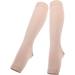 Keenso High Compression Open Toe Stockings for Varicose Veins Surgery - Mid Tube Size (S) | International Shipping Available - Buy Online on GoSupps.com