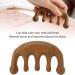 Buy Wooden Massage Comb | Sandalwood Scalp Massager for Head Neck & Shoulder Relief - Buy Online on GoSupps.com