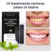 Teeth Whitening Strips - 28PC Professional Teeth Bleaching Strips for 14 Sessions | Reduces Sensitivity & Removes Stains | Black1 - Buy Online on GoSupps.com
