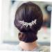 hair jewelry hair clips for girls wedding hair accessories for brides rhinestone hair clips for women bride hairpin rhinestone clips for hair women's Glass alloy hair comb - Buy Online on GoSupps.com