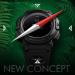 Mens Military Digital Sports Watch with Survival Compass | 50M Waterproof, 3 Alarm, Stopwatch | Black - Buy Online on GoSupps.com
