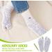 Buy MineUp Reflex Zone Massage Socks - Acupressure Foot Socks for Reflexology (Size 35-39) - Cotton Pressure Point Relief - International Shipping Available - Buy Online on GoSupps.com