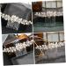FRCOLOR Rhinestone Bridal Comb Bride Headpieces for Wedding Hair Teasing Comb Floral Headpiece Bridal Hair Combs Wedding Hair Clip Rhinestone Headpiece Honey Brows Accessories Crystal Abs - Buy Online on GoSupps.com