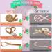 Gold Heatless Curlers Headband for Overnight Waves - Soft Curling Rod Set for Long & Medium Hair - Includes Hair Clip - No Heat Styling Tools - Buy Online on GoSupps.com